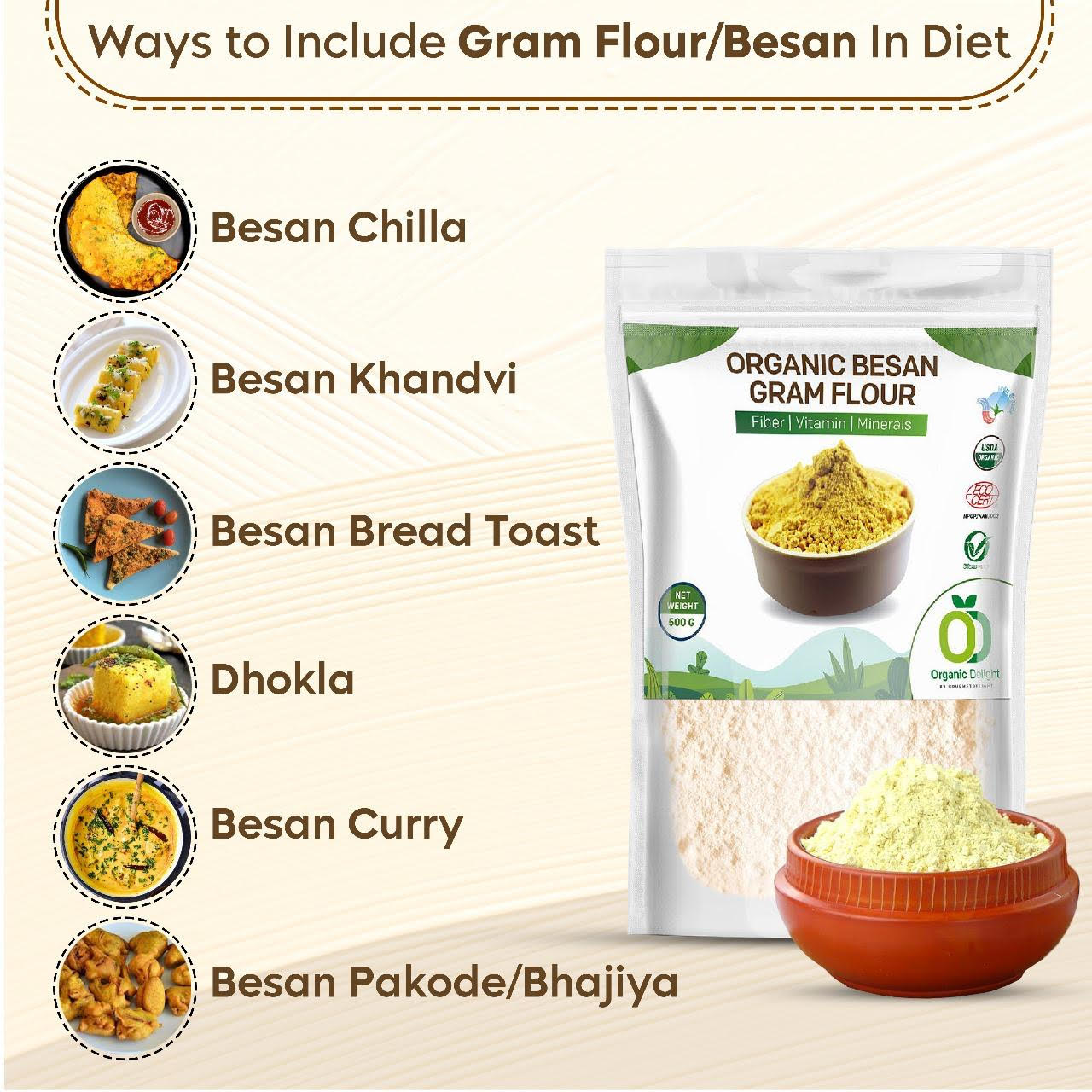 Health Benefits of Gram Flour: A Nutritional Powerhouse for Everyday Cooking