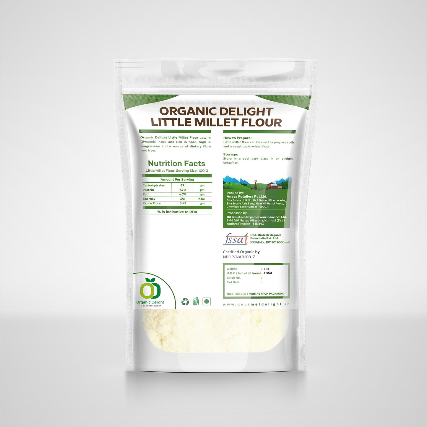 Little Millet Flour for Weight Loss & Diabetes: Benefits Explained