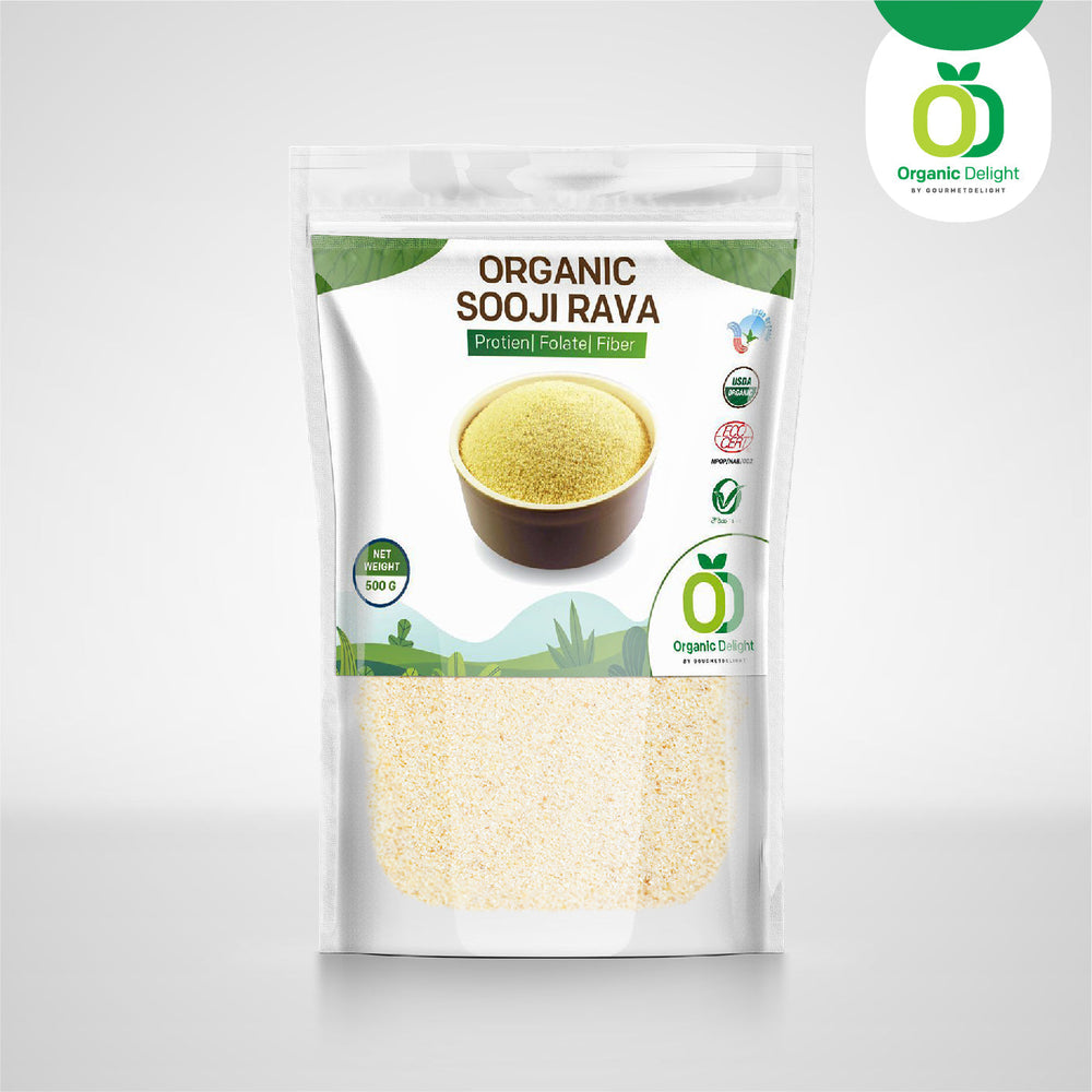 Why Choose Organic Sooji Rawa? Health Benefits & Nutritional Insights