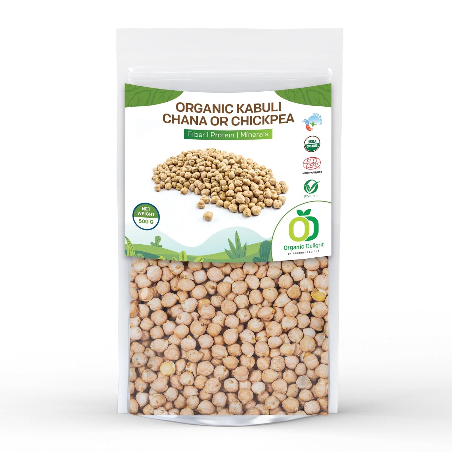 Protein-Rich Recipes Using Kabuli Chickpeas for Vegetarians
