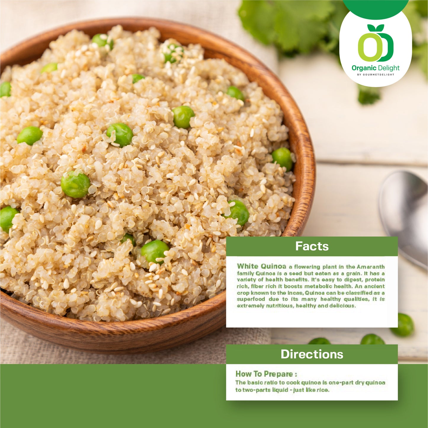 
                  
                    Organic Quinoa Seeds
                  
                