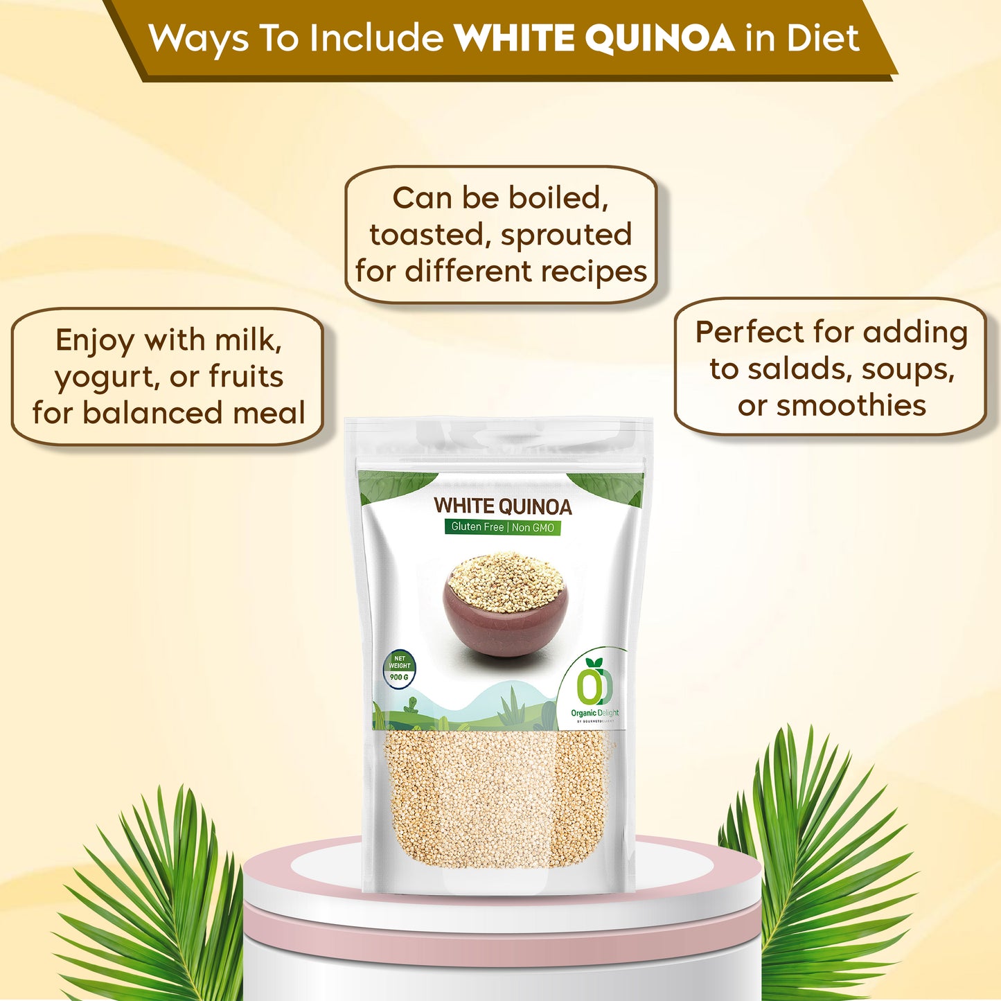 
                  
                    Organic Quinoa Seeds
                  
                