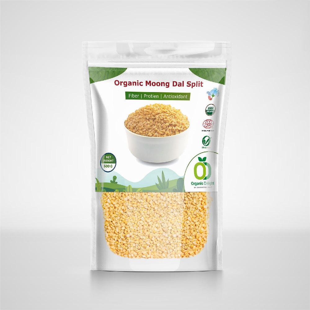 Organic Moong Dal Yellow Split